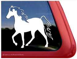 Tennessee Walker Horse Trailer Window Decal