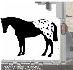 Custom Blanket Appaloosa Car Truck Trailer Window Decal Sticker