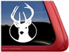 Custom Buck Deer Hunting Car Truck RV Window Decal Sticker