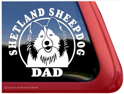 Sheltie Window Decal