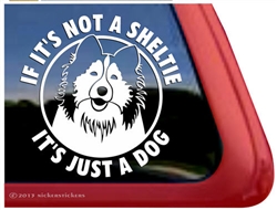 Sheltie Window Decal