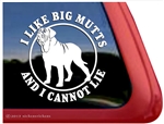 Neapolitan Mastiff Window Decal