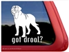 Neapolitan Mastiff Window Decal