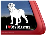 Neapolitan Mastiff Window Decal