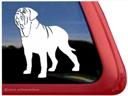 Neapolitan Mastiff Window Decal