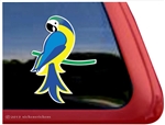 Macaw Window Decal