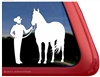 Showmanship Trailer Window Decal