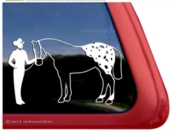 Showmanship Trailer Window Decal