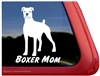 Boxer Window Decal