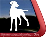 Doberman Window Decal