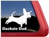 Dachshund Window Decal