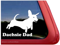 Dachshund Window Decal