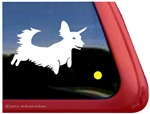 Custom Longhair Dachshund Dog Car Truck RV Window Decal Sticker