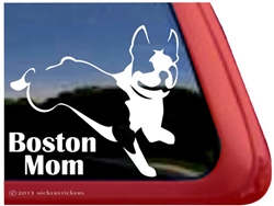 Boston Terrier Window Decal