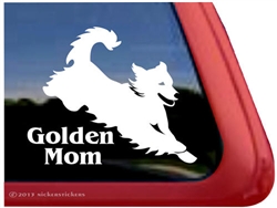 Golden Retriever Window Decal