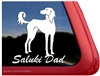 Saluki Hound Dog Vinyl Decal Car Auto Laptop iPad Sticker