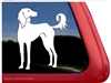 Saluki Hound Dog Vinyl Decal Car Auto Laptop iPad Sticker