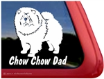 Chow Chow Hound Dog Vinyl Decal Car Auto Laptop iPad Sticker