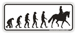 Evolution Dressage Bumper Sticker