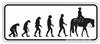 Evolution Western Bumper Sticker