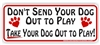 Out To Play Bumper Sticker