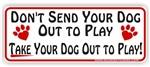 Out To Play Bumper Sticker
