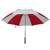 Diamondback Golf Umbrella, Nylon Fabric, Red/White Fabric, 29 in