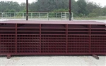 4' BROWN HALF-WIRE GATE