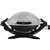Weber-Stephen Q 1000 Portable Gas Grill, 8500 BTU, LPG, 189 sq-in, Stainless Steel/Cast Iron