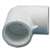 IPEX 435521 Pipe Elbow, 1 in, Socket, 90 deg Angle, PVC, SCH 40 Schedule