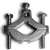 Gardner Bender 14-GRC Ground Clamp, Clamping Range: 1/2 to 1 in, 10 to 2 AWG Wire, Galvanized