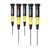 General 700 Screwdriver Set, Steel, Chrome, Specifications: Round Shank