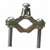 Halex 36010 Ground Clamp, 10 to 2 AWG Wire, Bronze