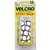 VELCRO Brand 90070 Fastener, 5/8 in W, Nylon, White, Rubber Adhesive