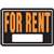 SIGN FOR RENT 10X14IN ALUMINUM - Case of 12