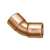 Elkhart Products 31090 Pipe Elbow, 3/8 in, Sweat, 45 deg Angle, Copper