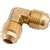 Anderson Metals 754055-06 Tube Elbow, 3/8 in, 90 deg Angle, Brass, 1000 psi Pressure