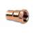 Elkhart Products 103R Series 30166 Reducing Pipe Adapter, 1 x 3/4 in, Sweat x FNPT, Copper