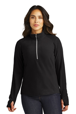 Ladies Microfleece 1/2-Zip Pullover