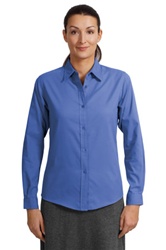 Ladies Easy Care Twill Shirt (Long Sleeve)