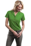 Ladies Red House - Contrast Stitch Performance Pique Polo