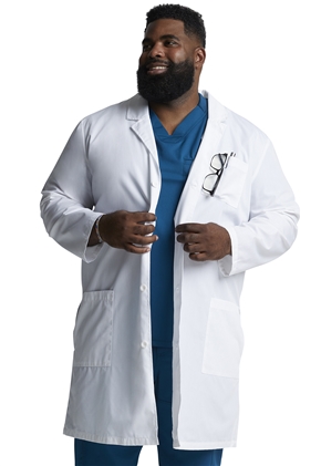 40" Unisex Lab Coat in White Dickies Prof. Whites