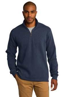 Men's Slub Fleece 1/4-Zip Pullover