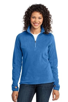 Ladies Microfleece 1/2-Zip Pullover