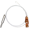 Custom Ground Cable Assembly 30FT w/Brass Plug & Copper Clip