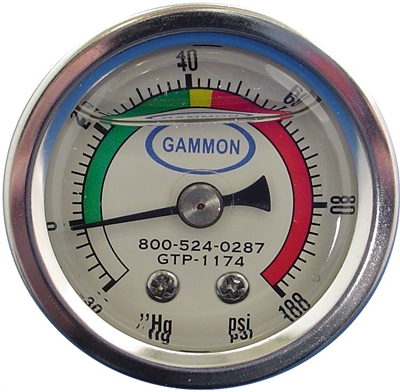 1.5" Liquid Filled Pressure Gauge