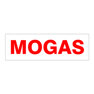 MOGAS Decal