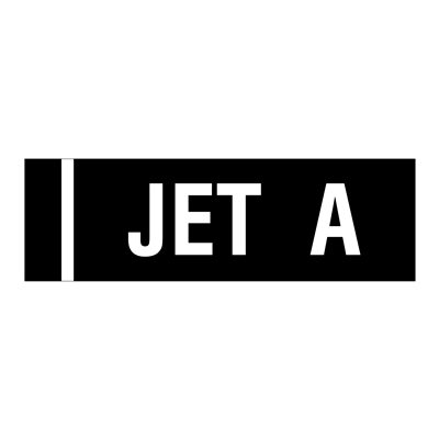 JET A Identification Decal
