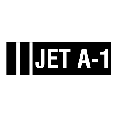 JET A-1 Identification Decal