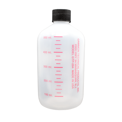 Calibrated Plastic Bottle, 500ML